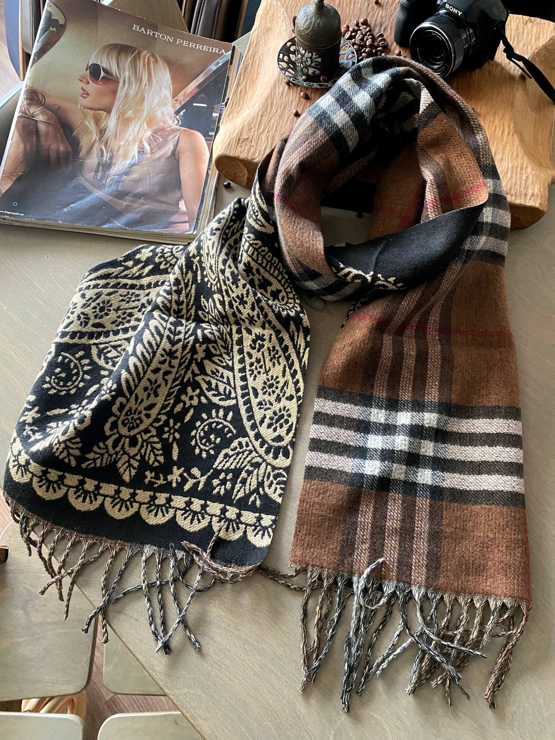 شال موهر اورجینال برند burberry